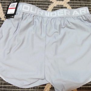 Grey Under Armour Womens Shorts